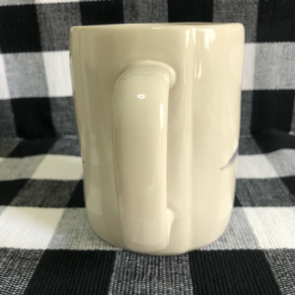 Rae Dunn “CACKLE WITH DELIGHT” Two Sided Mug Witch Hat Print on the Back - Picture 6 of 7